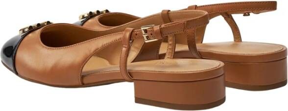 Michael Kors Flex Toe Cap Platte Sneakers Brown Dames