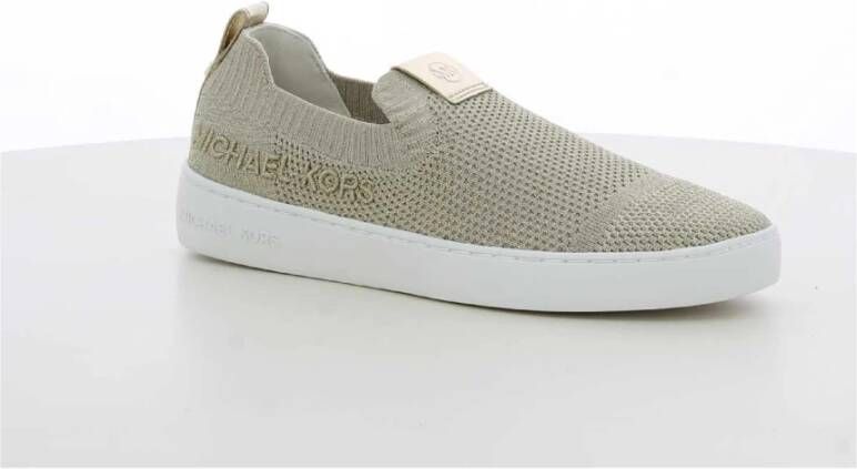 Michael Kors Platina Juno Knit Slip ON Schoenen Gray Dames