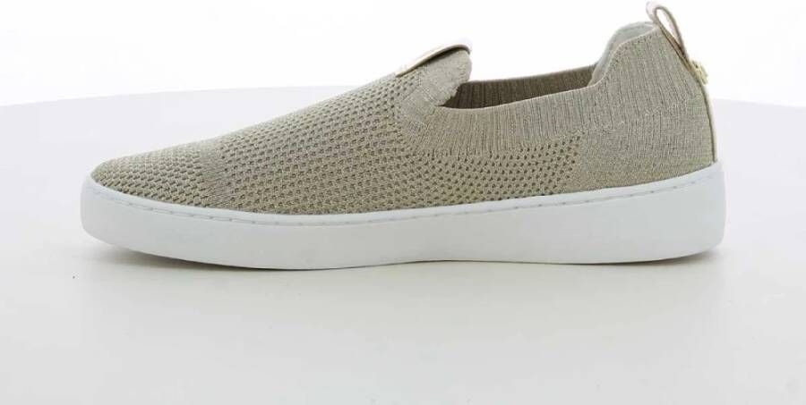 Michael Kors Platina Juno Knit Slip ON Schoenen Gray Dames