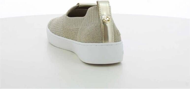 Michael Kors Platina Juno Knit Slip ON Schoenen Gray Dames