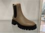 MICHAEL Kors Chelsea boots van leer met plateauzool model 'ASHER' - Thumbnail 13