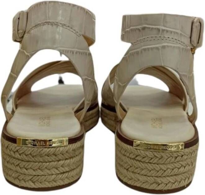 Michael Kors Platte sandalen Beige Dames