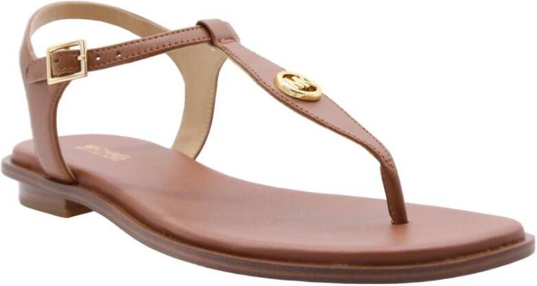 Michael Kors Platte sandalen Bruin Dames