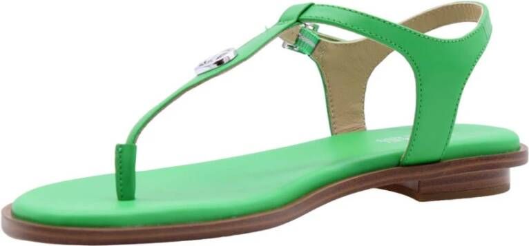 Michael Kors Platte sandalen Groen Dames