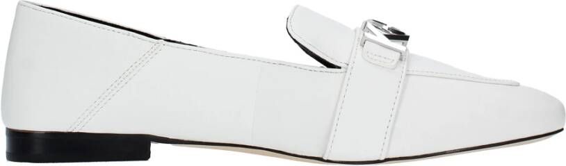 Michael Kors Platte schoenen Wit White Dames