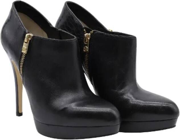 Michael Kors Pre-owned Leather boots Black Dames