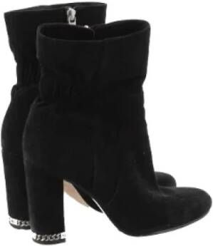 Michael Kors Pre-owned Leather boots Black Dames