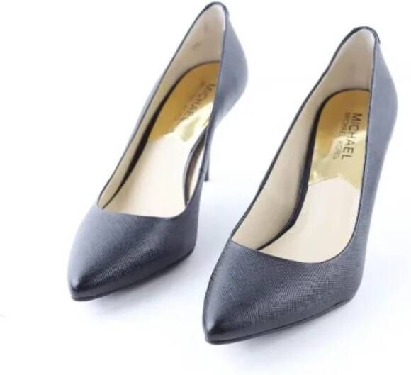 Michael Kors Pre-owned Leather heels Black Dames