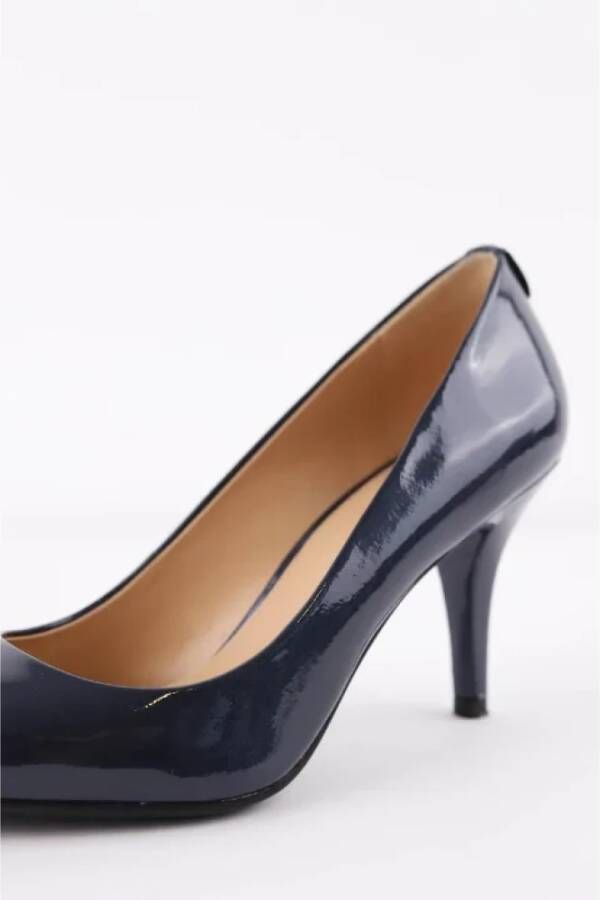 Michael Kors Pre-owned Leather heels Blue Dames