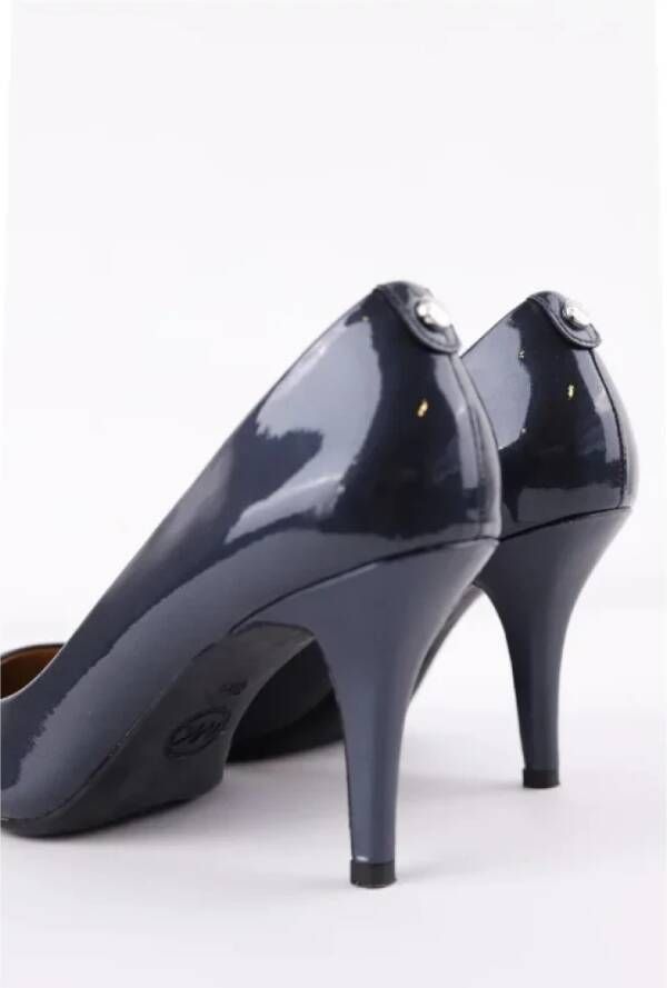 Michael Kors Pre-owned Leather heels Blue Dames