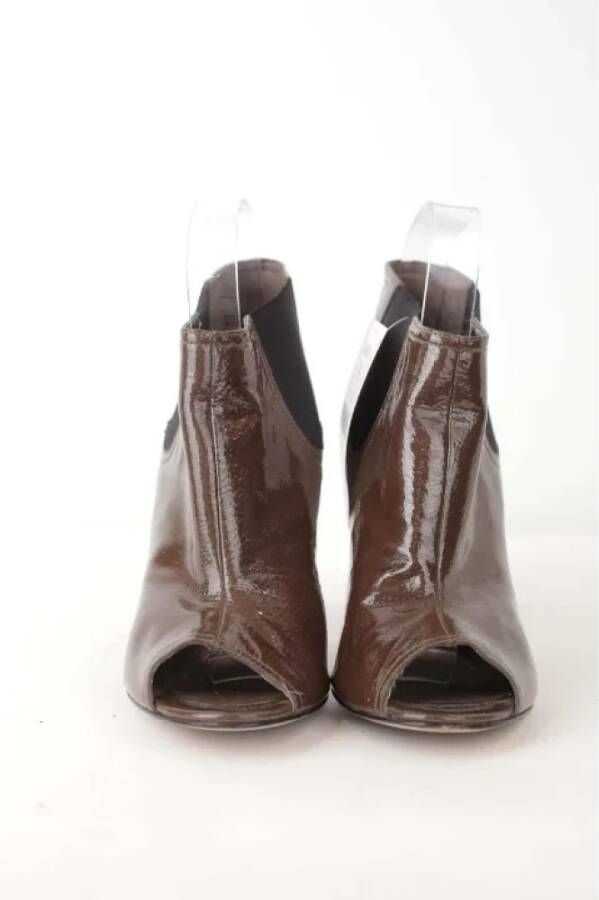 Michael Kors Pre-owned Leather heels Brown Dames