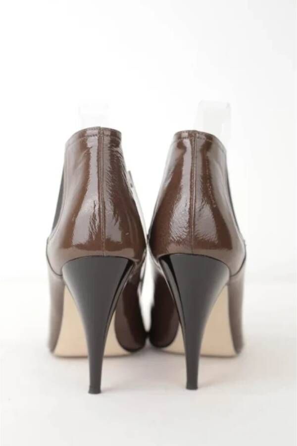 Michael Kors Pre-owned Leather heels Brown Dames