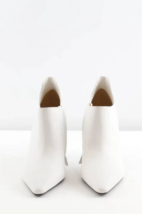 Michael Kors Pre-owned Leather heels White Dames