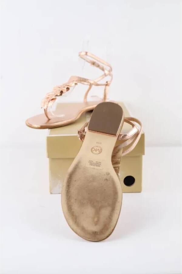 Michael Kors Pre-owned Leather sandals Pink Dames