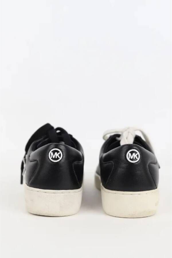 Michael Kors Pre-owned Leather sneakers Black Dames