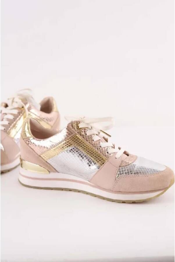 Michael Kors Pre-owned Leather sneakers Pink Dames