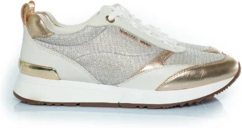 Michael Kors Pre-owned Leather sneakers White Dames