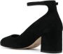 Michael Kors Perla Pump Zwart Suède Ronde Neus Gesp Sluiting Black Dames - Thumbnail 3