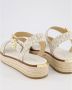 Michael Kors Dames Richie Espadrille Sandaal Wit Beige Dames - Thumbnail 10