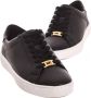 Michael Kors Zwarte Leren Veterschoenen Black Dames - Thumbnail 11