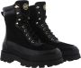 Michael Kors Rowan Lace Up Bootie Black Dames - Thumbnail 4