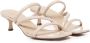 Michael Kors Roze Leren Sandalen Vierkante Neus Pink Dames - Thumbnail 2