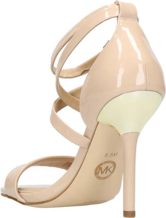 Michael Kors Sandalen met hoge hakken Beige Dames