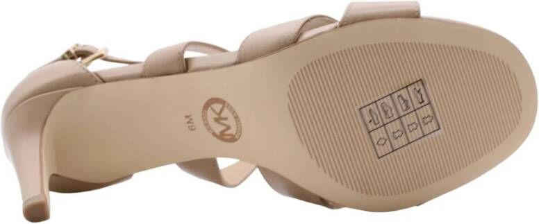 Michael Kors Sandalen met hoge hakken Beige Dames