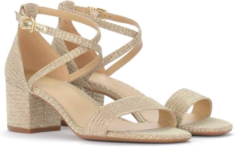 Michael Kors Sandalen met hoge hakken Geel Dames