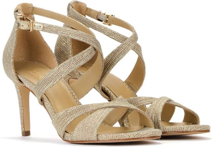 Michael Kors Sandalen met hoge hakken Geel Dames