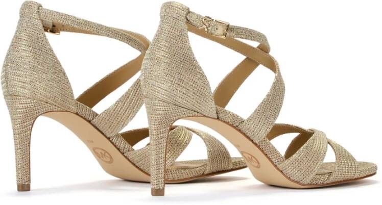 Michael Kors Sandalen met hoge hakken Geel Dames