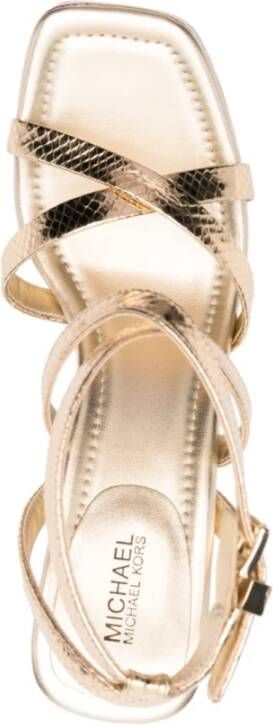 Michael Kors Sandalen met hoge hakken Geel Dames