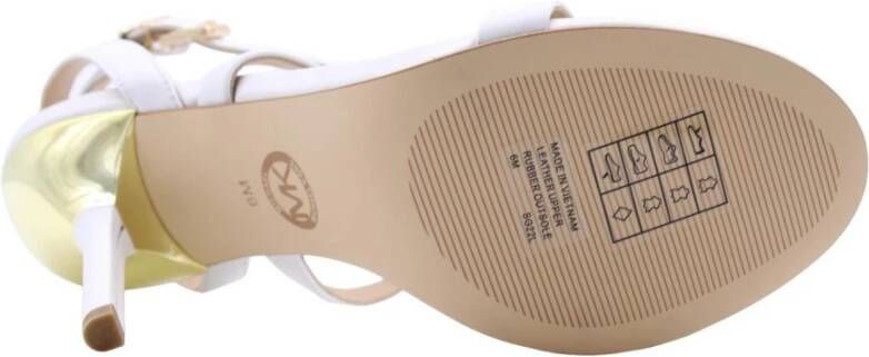 Michael Kors Sandalen met hoge hakken Wit Dames