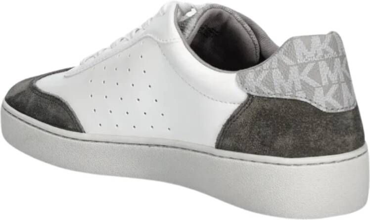 Michael Kors Scotty Lace Up Sneakers in Grijs White Dames