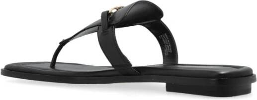 Michael Kors Slides Lena Black Dames