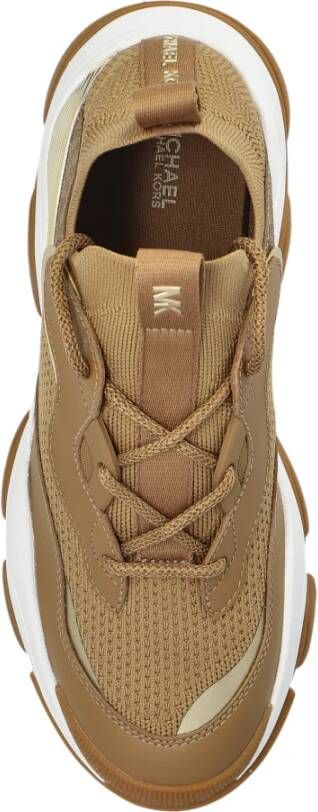 Michael Kors Sneakers Atlas Brown Dames