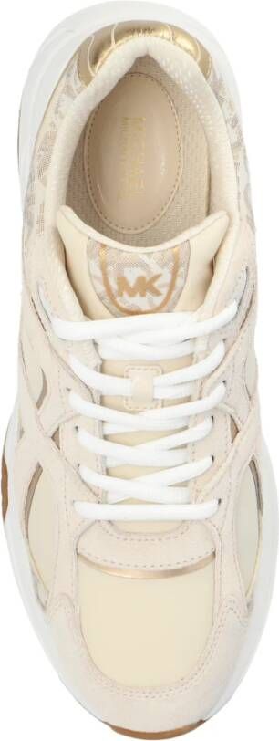 Michael Kors Sneakers Leo Beige Dames