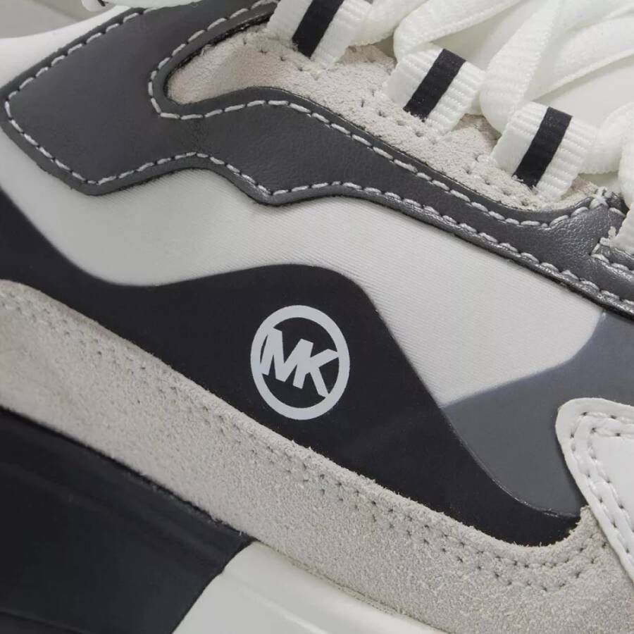 Michael Kors Sportieve witte sneakers met logo-accenten White Dames