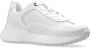 Michael Kors Witte Leren Sneakers met Strass White Dames - Thumbnail 5