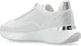 Michael Kors Witte Leren Sneakers met Strass White Dames - Thumbnail 6