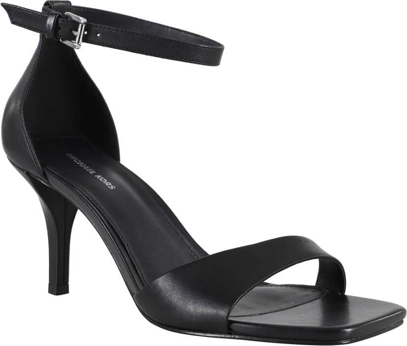 Michael Kors Stijlvolle hak sandaal Black Dames