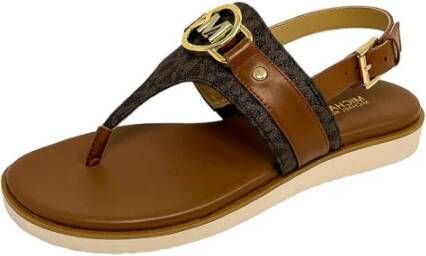 Michael Kors Stijlvolle Sandalen voor de Zomer Brown Dames