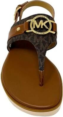 Michael Kors Stijlvolle Sandalen voor de Zomer Brown Dames