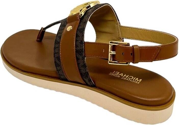 Michael Kors Stijlvolle Sandalen voor de Zomer Brown Dames