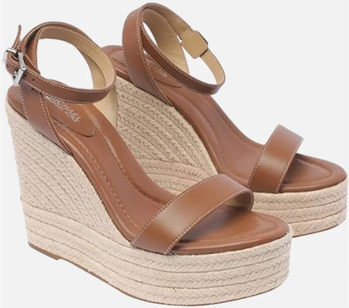 Michael Kors Stijlvolle Sandalen voor Vrouwen Brown Dames