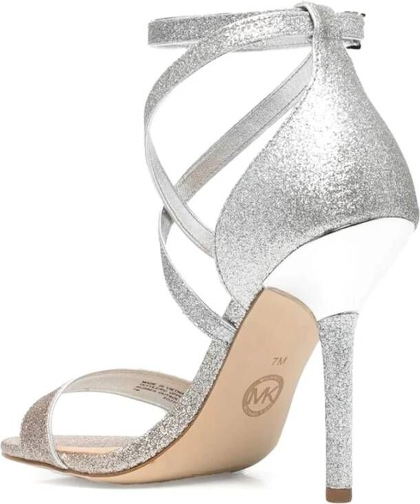 Michael Kors Stijlvolle Sandalen voor Vrouwen Gray Dames