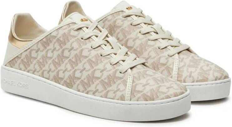 Michael Kors Stijlvolle Sneakers voor dagelijks gebruik Beige Dames