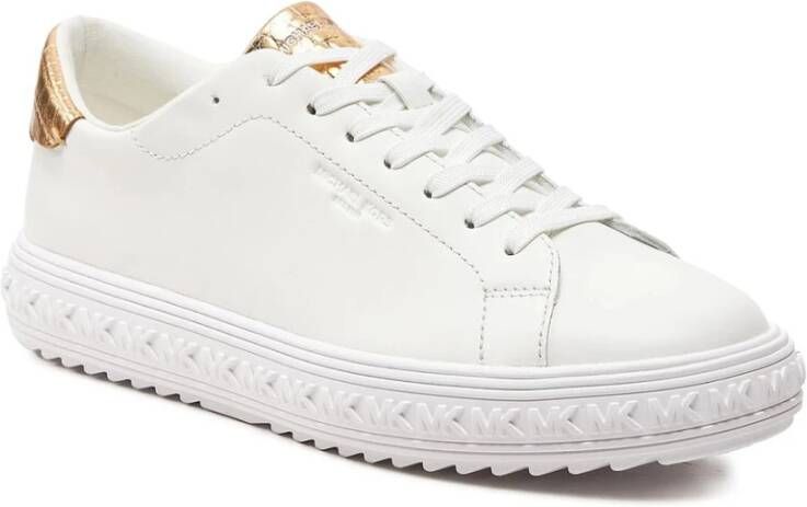 Michael Kors Stijlvolle Sneakers voor Dagelijks Gebruik White Dames