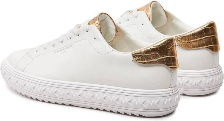 Michael Kors Stijlvolle Sneakers voor Dagelijks Gebruik White Dames