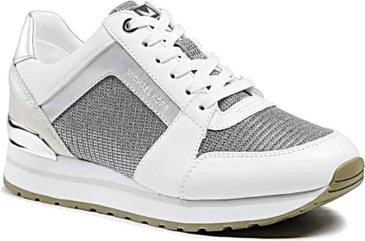 Michael Kors Stijlvolle Sneakers voor Mannen en Vrouwen Gray Dames